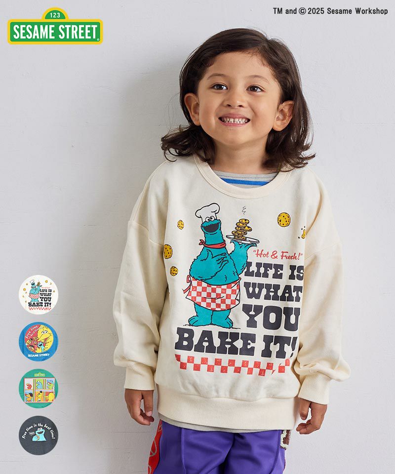 別注】Sesame Street プリントトレーナー ｜ トップス ｜ 子供服の