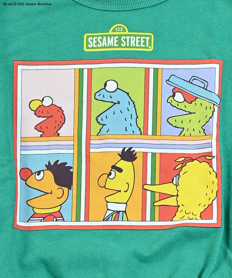 別注】Sesame Street プリントトレーナー ｜ トップス ｜ 子供服の