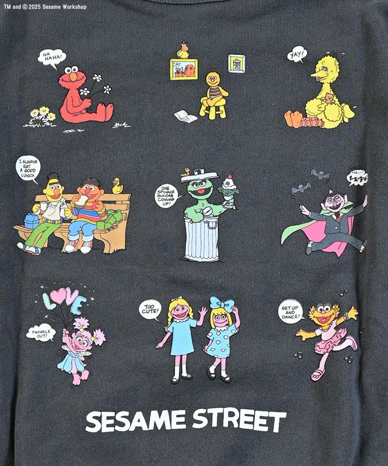 別注】Sesame Street プリントトレーナー ｜ トップス ｜ 子供服の