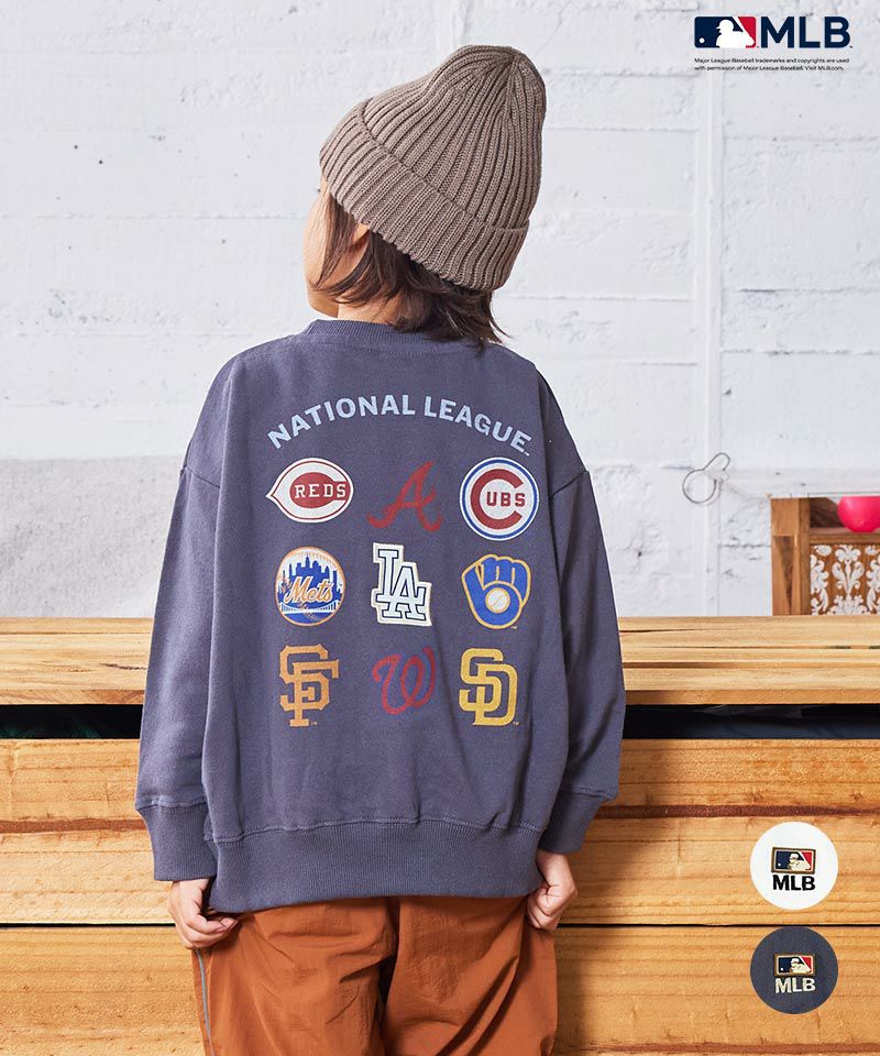 別注】MLB リーグワッペンプリントスウェット ｜ トップス ｜ 子供服の