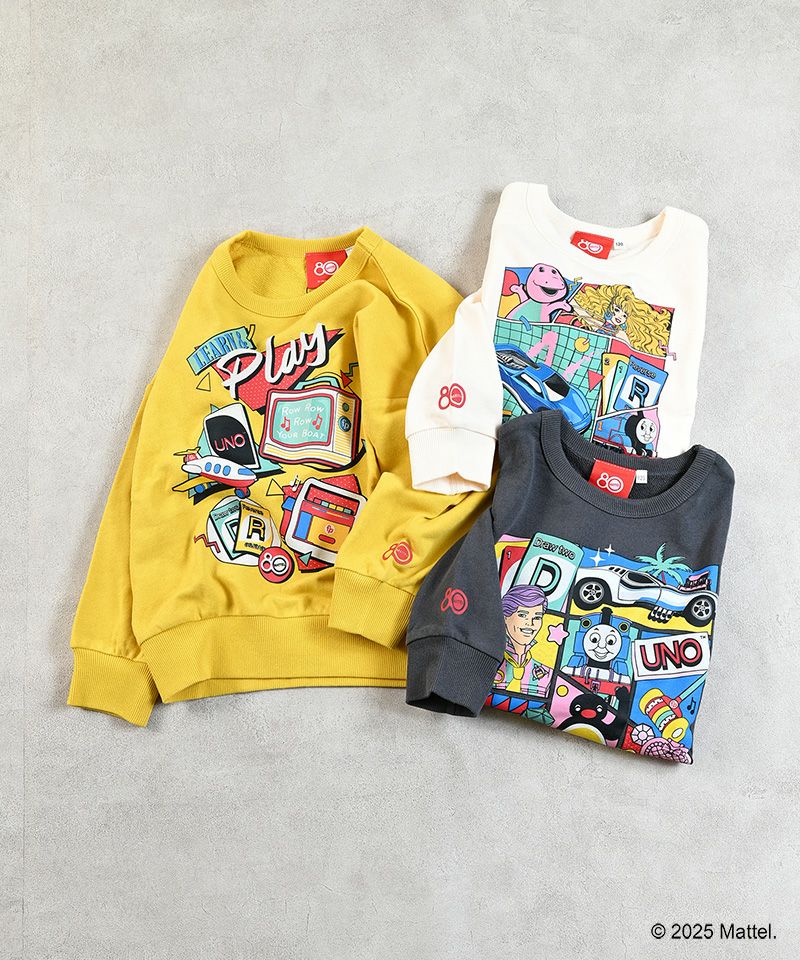 別注】MATTEL80 プリントトレーナー ｜ トップス ｜ 子供服のセレクト