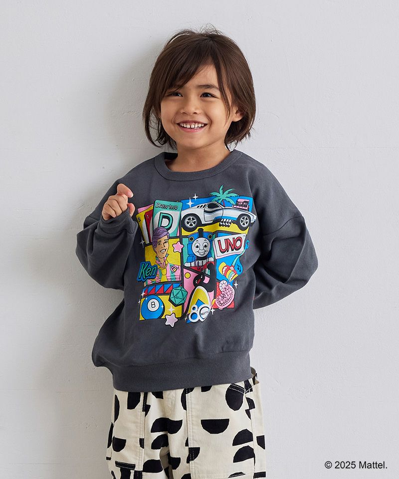 別注】MATTEL80 プリントトレーナー ｜ トップス ｜ 子供服のセレクト