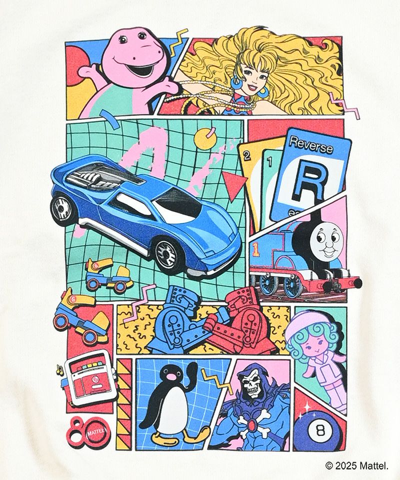 別注】MATTEL80 プリントトレーナー ｜ トップス ｜ 子供服のセレクト