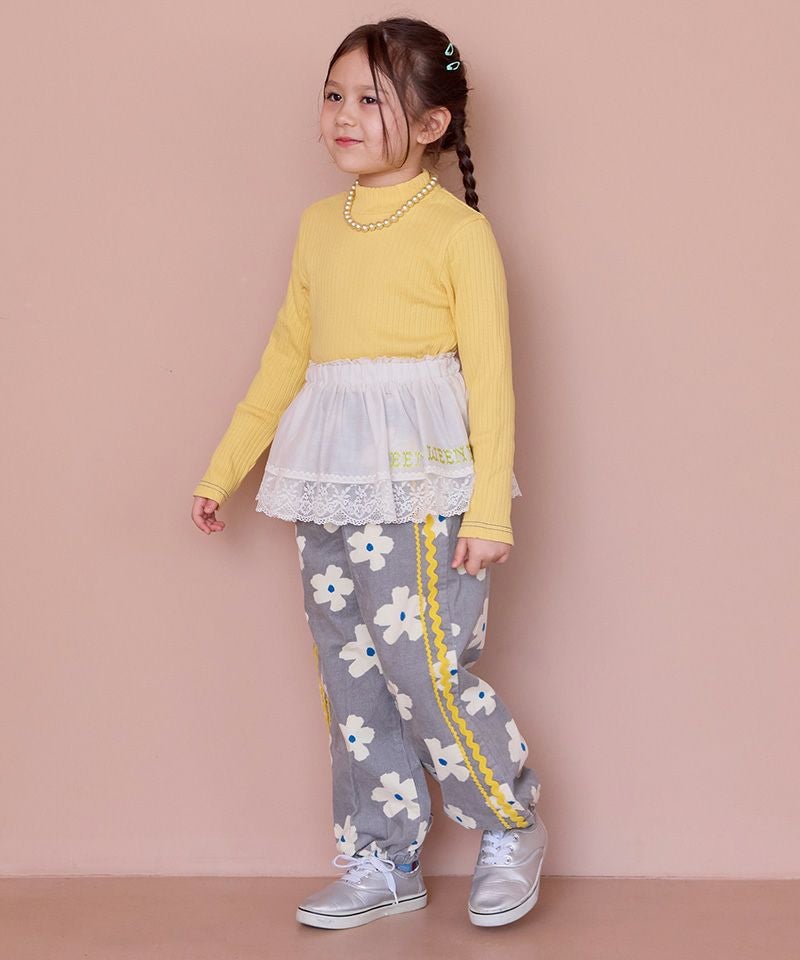 裏起毛テレコハイネックトップス ｜ トップス ｜ 子供服のセレクト