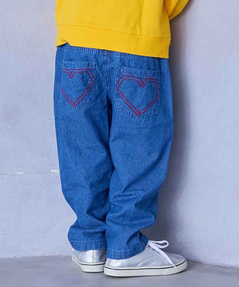 ハイウエストフリルデニムパンツ ｜ ボトムス ｜ 子供服のセレクト