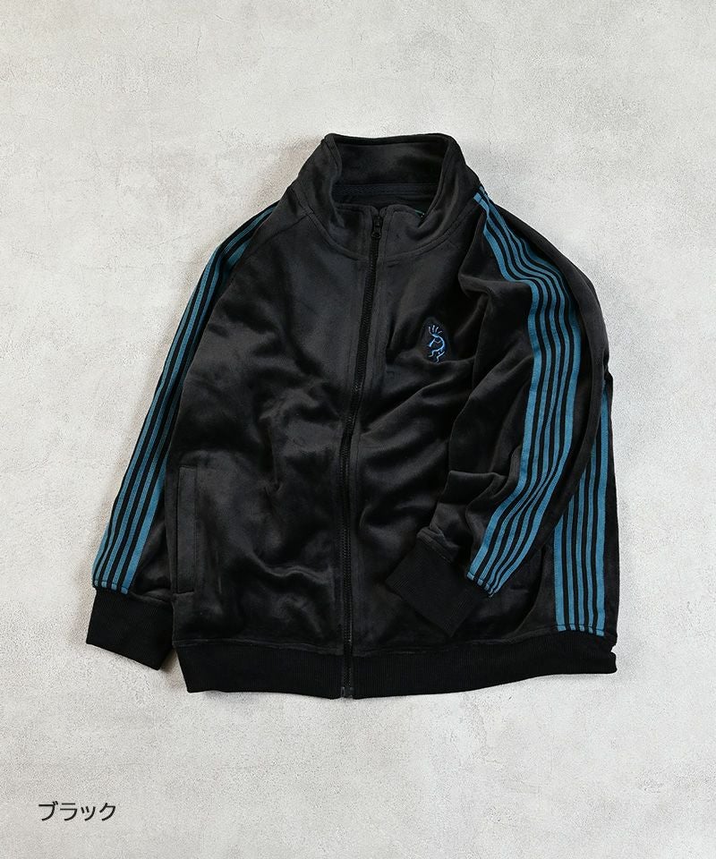 ヤードセール ベロアトラックジャケット YARDSALE（ヤードセール）Velour Stitch Hood (Black) の通販サイト