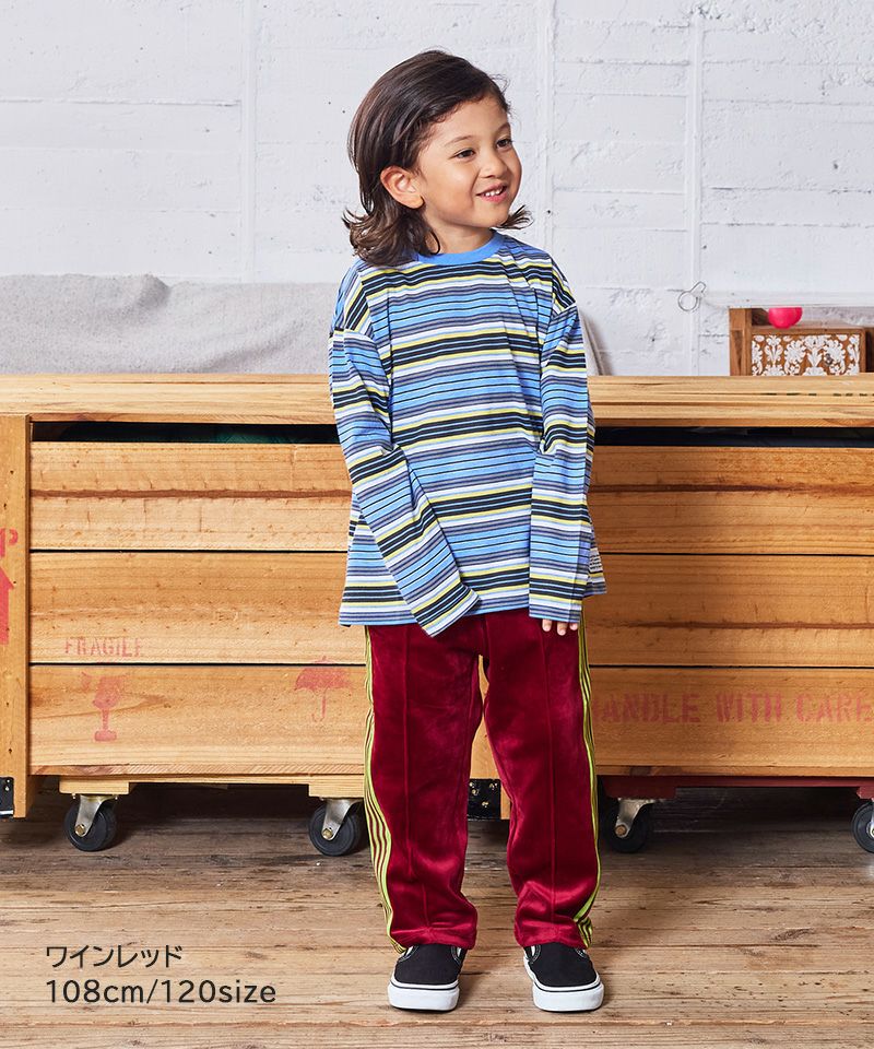 ベロアトラックパンツ ｜ ボトムス ｜ 子供服のセレクトショップ