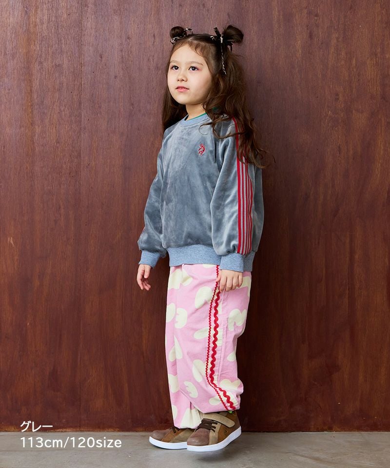 ベロアトラックプルオーバー ｜ トップス ｜ 子供服のセレクトショップ