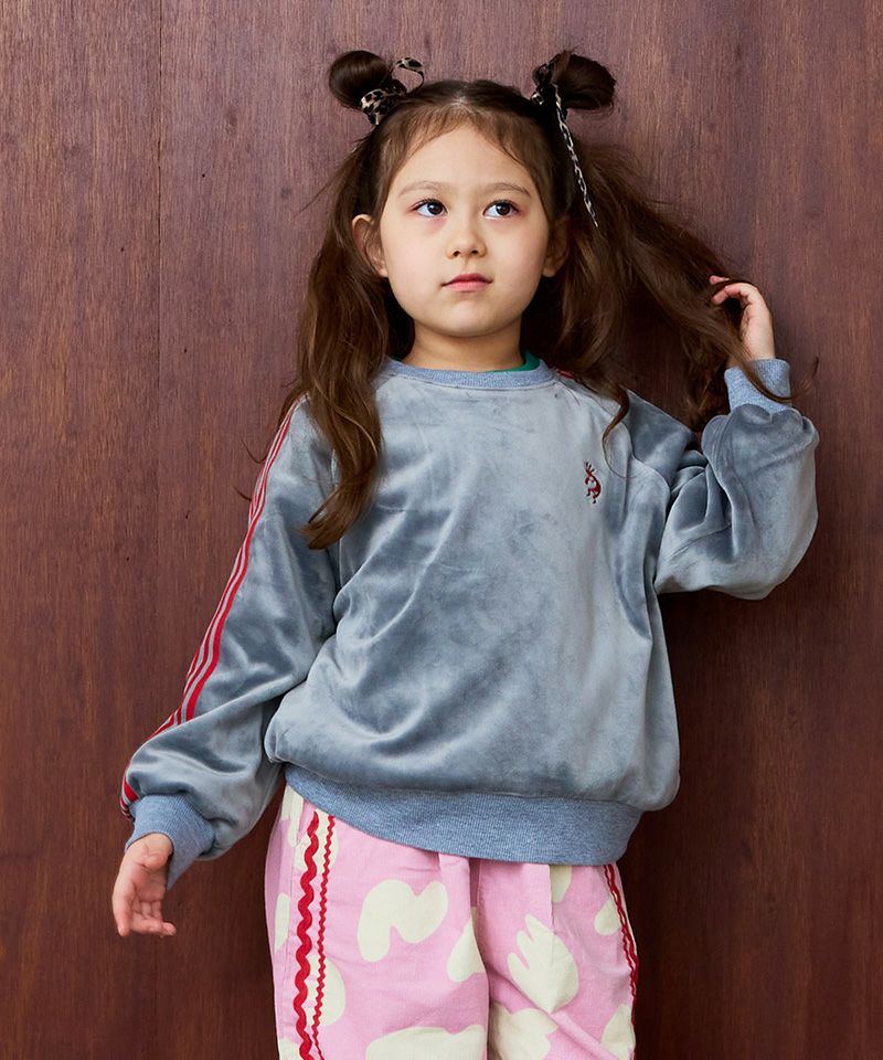 アルペロベロキャラクターいっぱいトップス ベロアトラックプルオーバー ｜ トップス ｜ 子供服のセレクトショップ