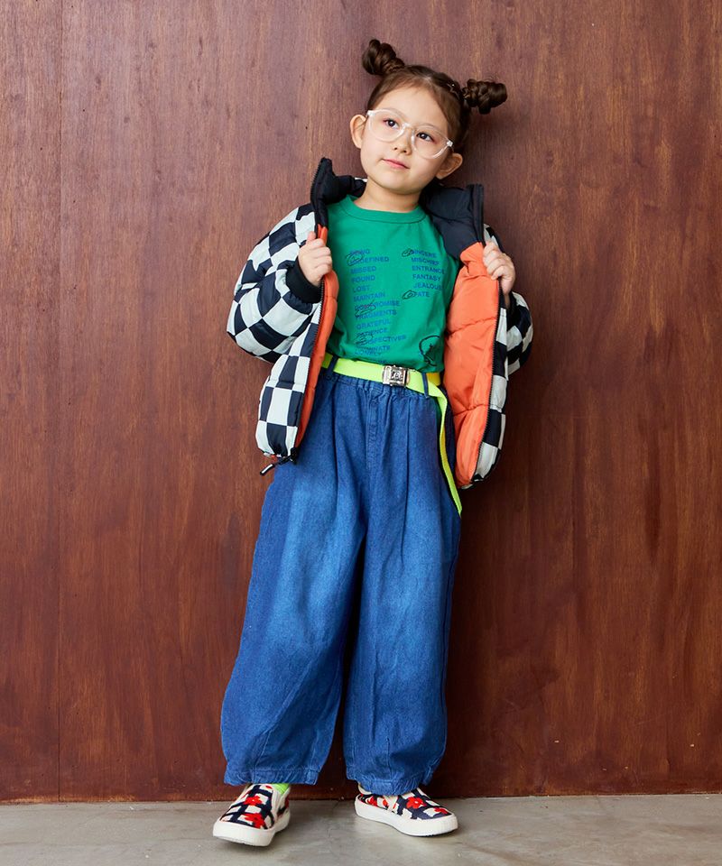 デニムバレルパンツ ｜ ボトムス ｜ 子供服のセレクトショップ