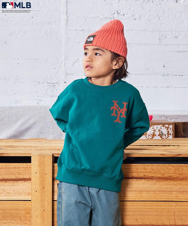 別注】MLB ロゴプリントスウェット ｜ トップス ｜ 子供服のセレクト