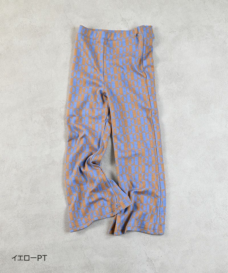 総柄ジャガードフレアパンツ ｜ ボトムス ｜ 子供服のセレクトショップ