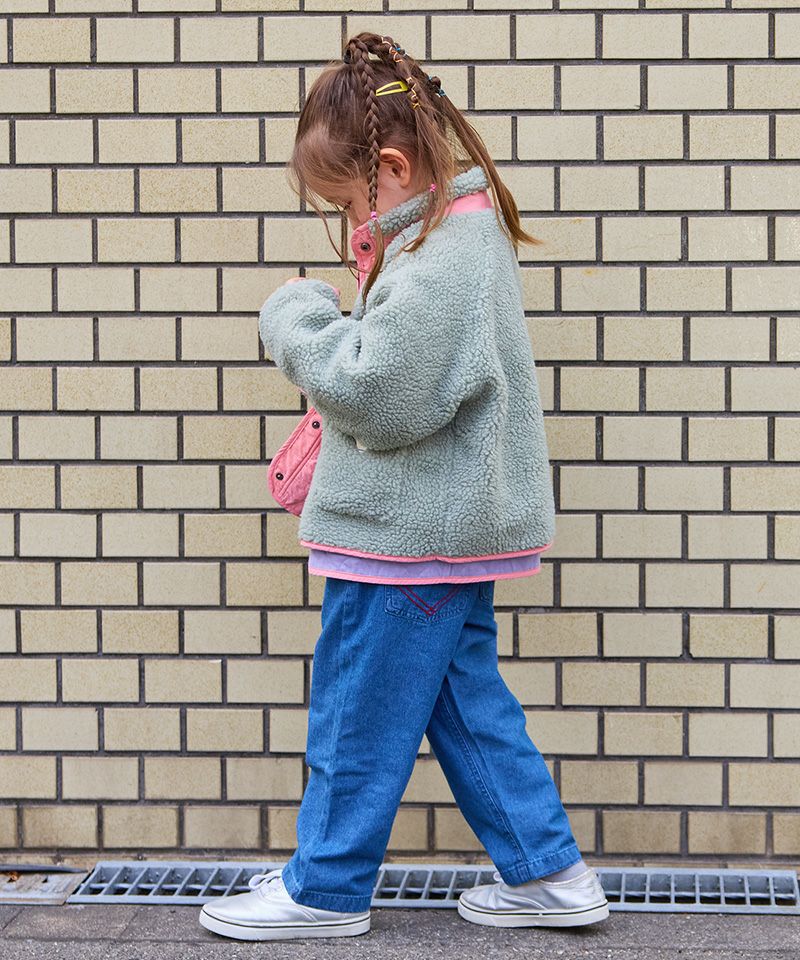 ボア×キルトリバーシブルブルゾン ｜ アウター・ジャケット ｜ 子供服