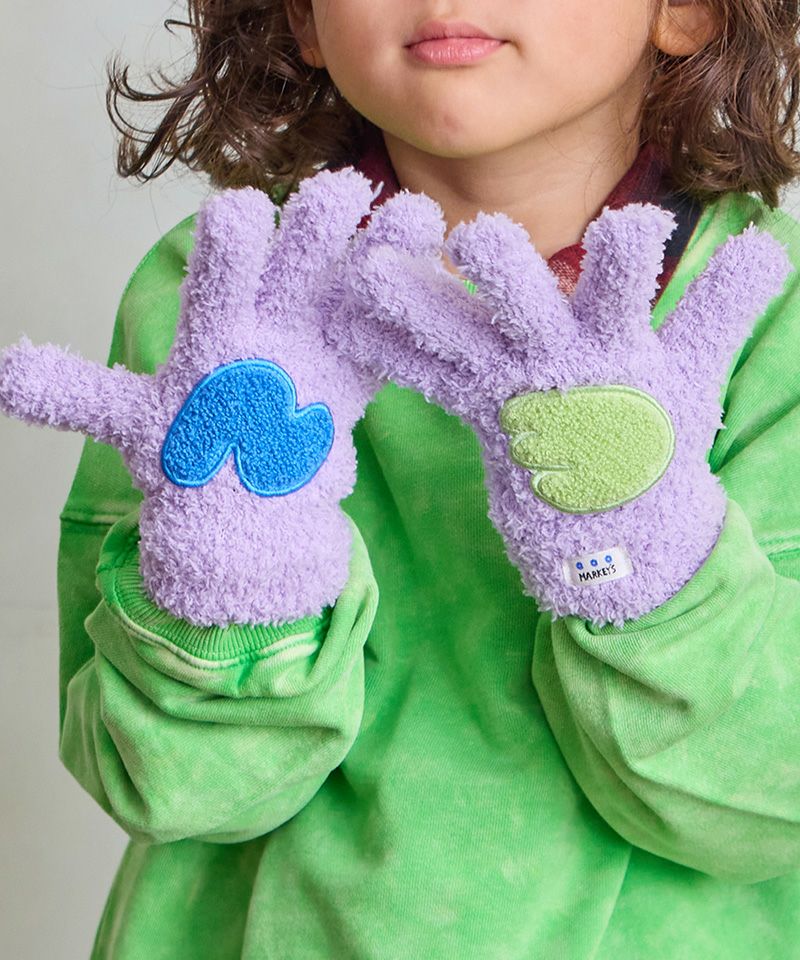 モチーフワッペン手袋 ｜ ファッション雑貨 ｜ 子供服のセレクト