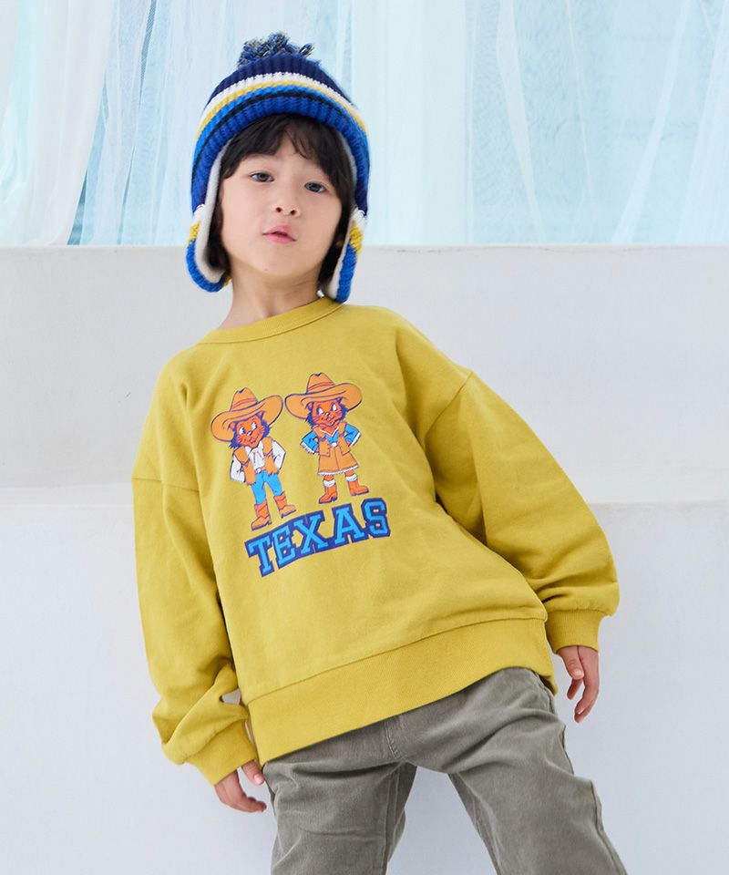 裏毛シティプリントトレーナー ｜ トップス ｜ 子供服のセレクト