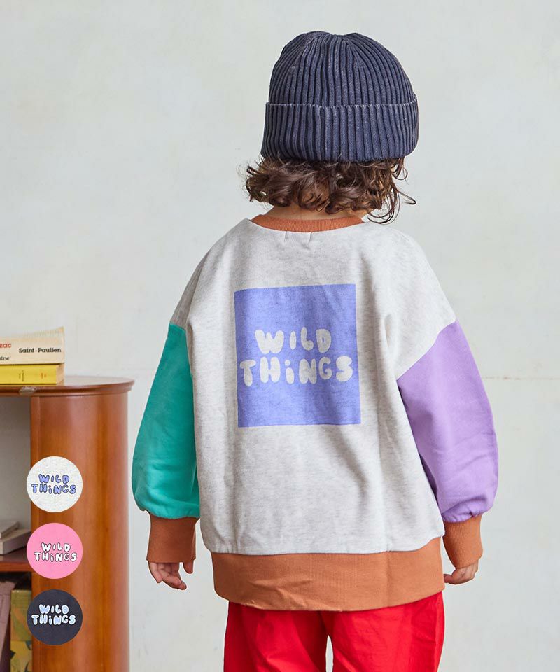 別注】WILDTHINGS プリントトレーナー ｜ トップス ｜ 子供服の