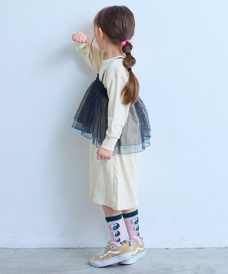 【BURBERR】ロゴ　トレーナーワンピース2歳92 2ピース裏毛ワンピース ｜ ワンピース ｜ 子供服のセレクトショップ