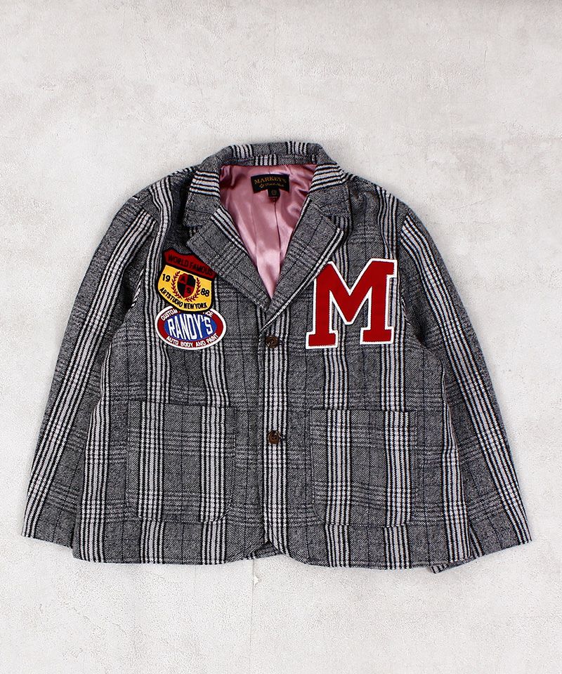 TIME SALE】ワッペンチェックジャケット ｜ アウター・ジャケット