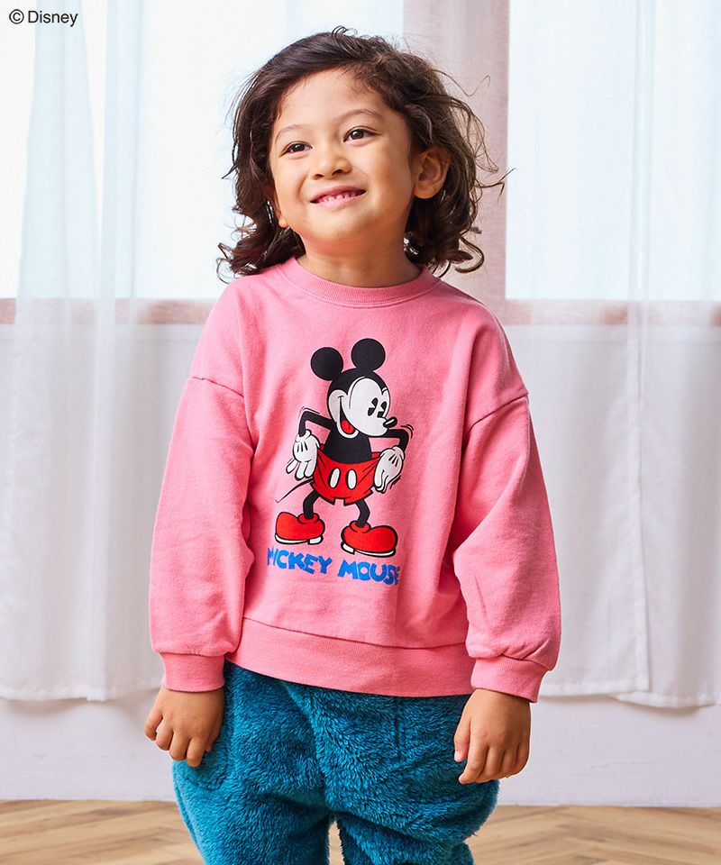 別注】ミッキーマウストレーナー ｜ トップス ｜ 子供服のセレクト