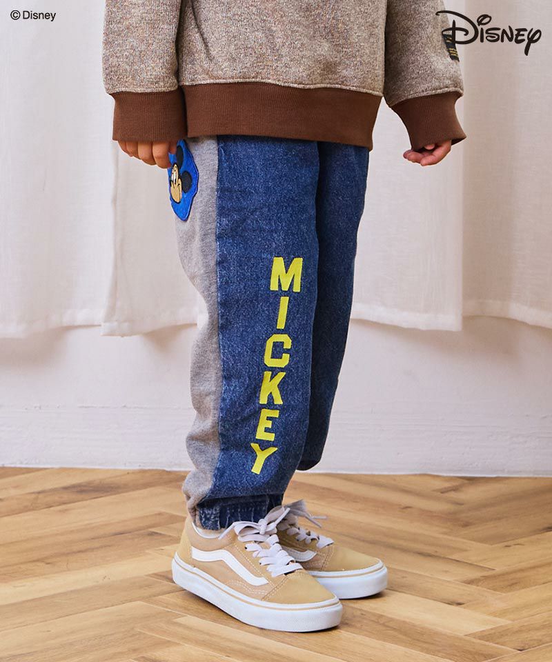 別注】ミッキーマウスデニムスウェットパンツ ｜ ボトムス ｜ 子供服の