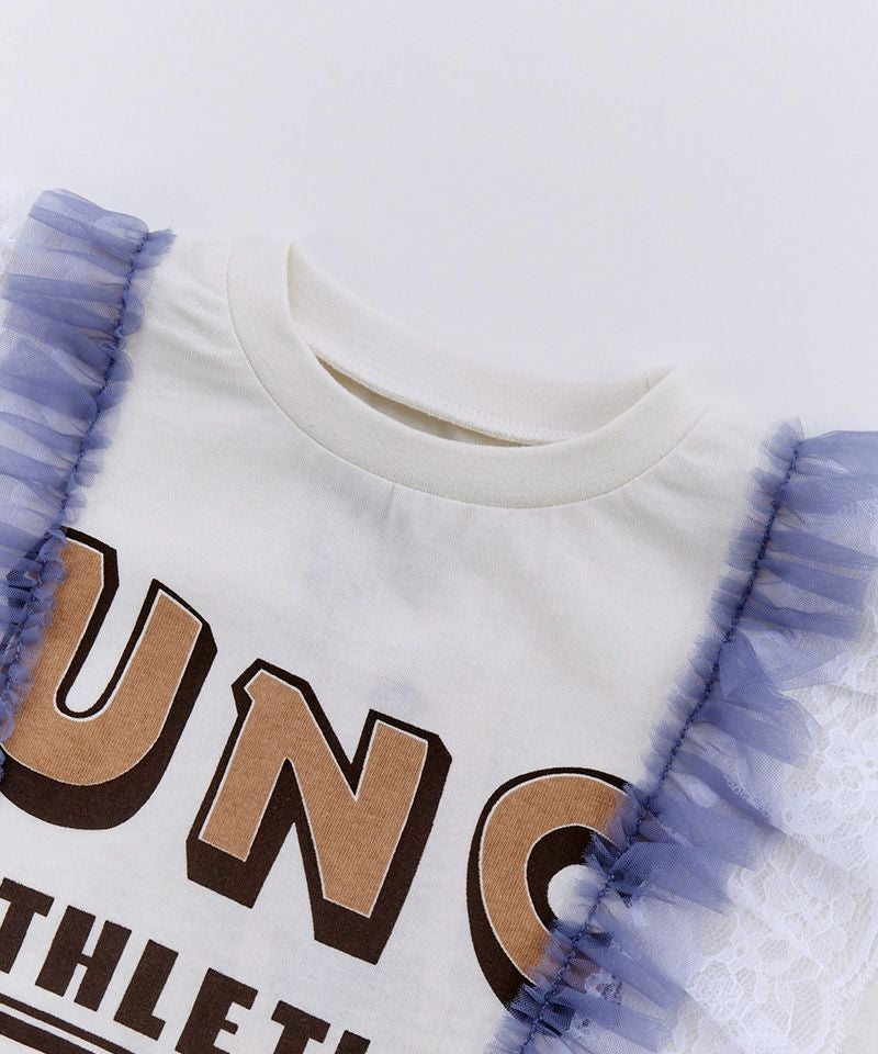 レースリメイクTシャツ ｜ トップス ｜ 子供服のセレクトショップ