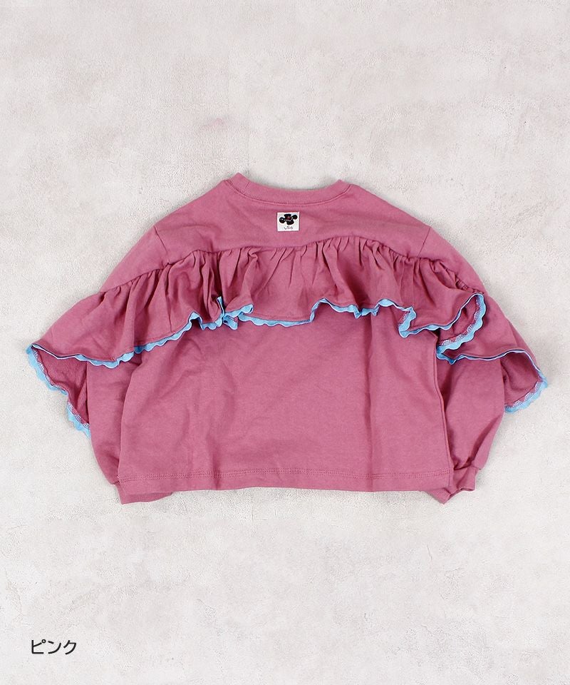 CLANE バックフリルスウェットトップス 8月6日（金）発売アイテムをご紹介。CLANEらしいバックフリルデザイン