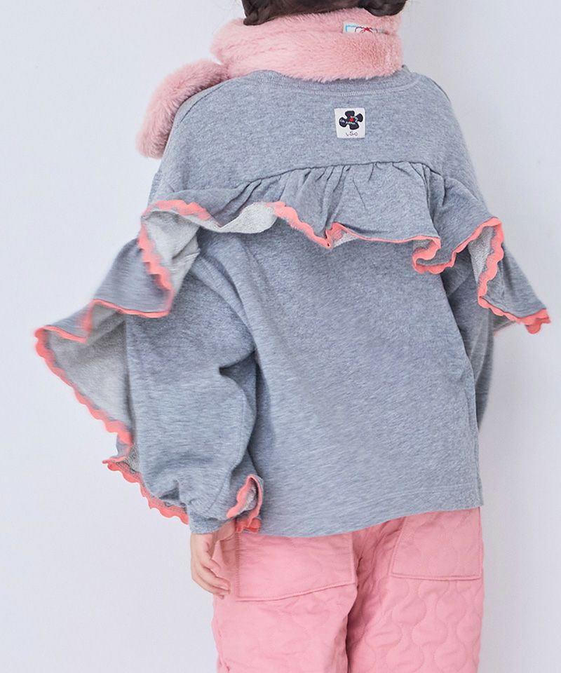 バックフリルスウェット ｜ トップス ｜ 子供服のセレクトショップ