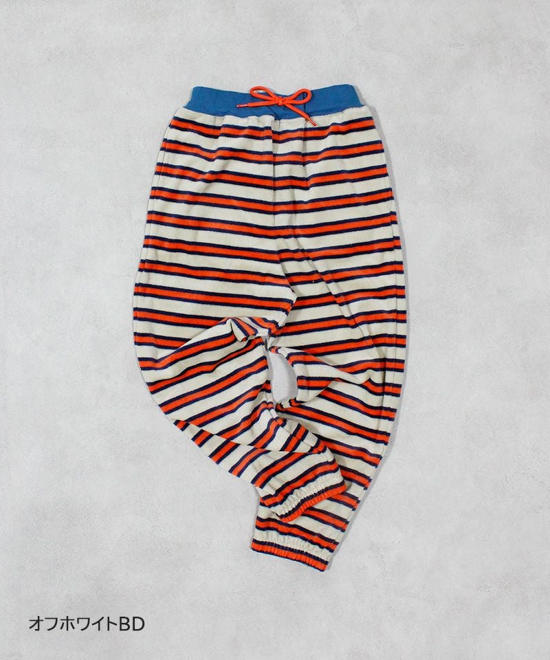 先染めボーダーベロアパンツ ｜ ボトムス ｜ 子供服のセレクトショップ