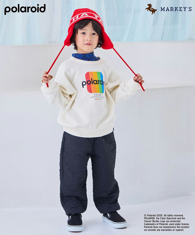 別注】Polaroid プリントトレーナー ｜ トップス ｜ 子供服のセレクト