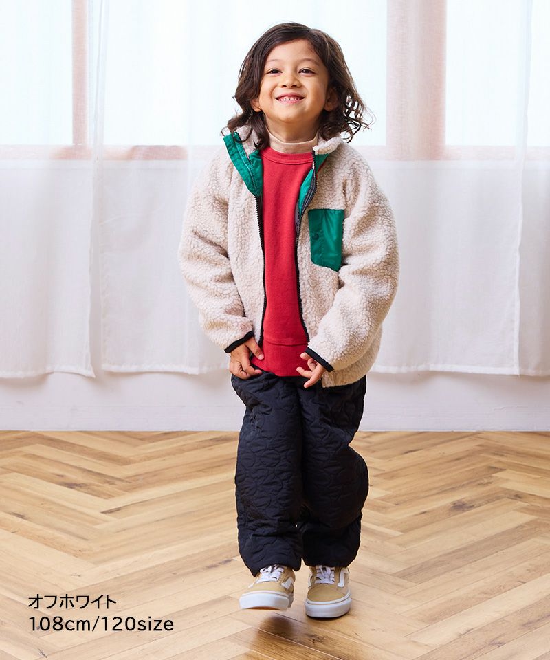 リペスAボアジャケット ｜ アウター・ジャケット ｜ 子供服のセレクト