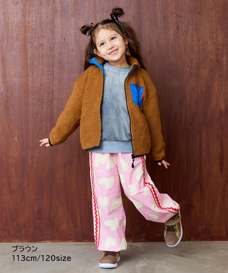 リペスAボアジャケット ｜ アウター・ジャケット ｜ 子供服のセレクト