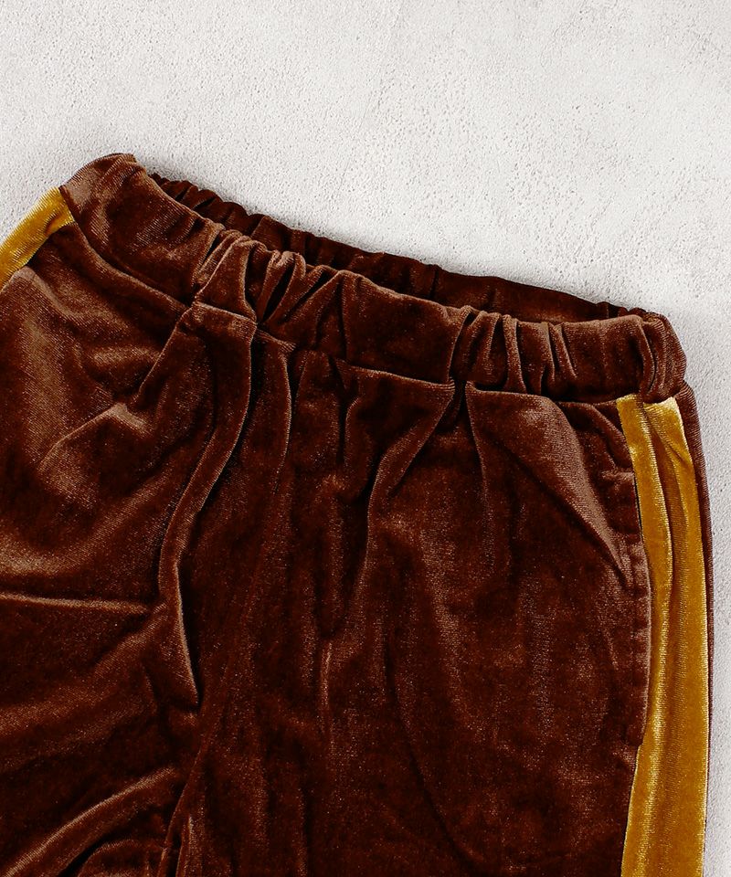 ベロアラインパンツ ｜ ボトムス ｜ 子供服のセレクトショップ