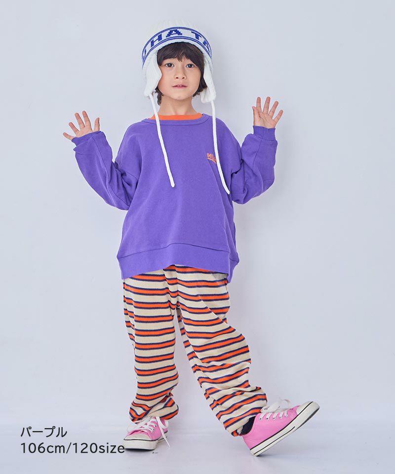TIME SALE】裏毛ワンポイントトレーナー ｜ トップス ｜ 子供服の