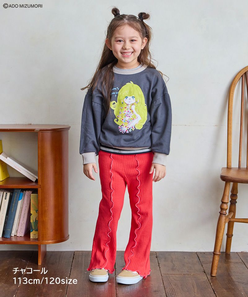 別注】水森亜土 プリントトレーナー ｜ トップス ｜ 子供服のセレクト