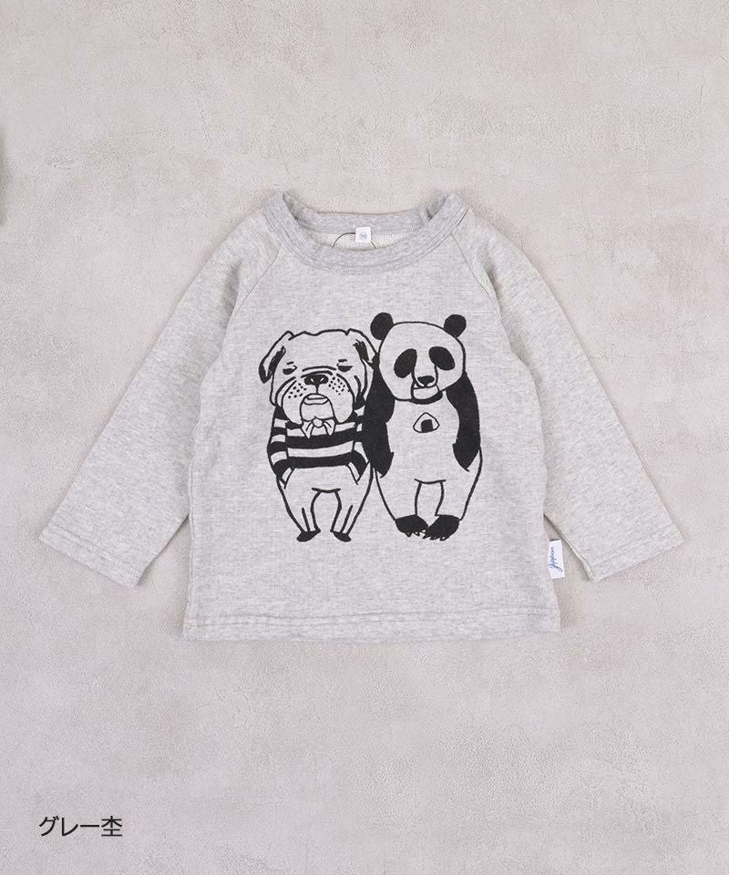 TIME SALE】【日本製】パンダプリントトレーナー ｜ トップス ｜ 子供
