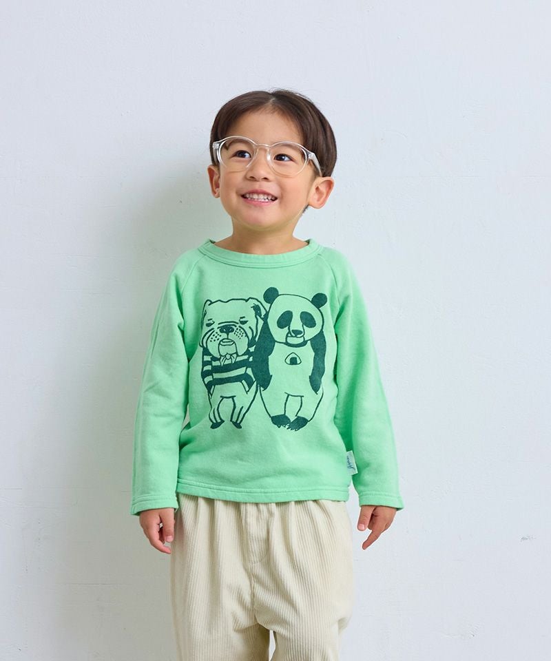 TIME SALE】【日本製】パンダプリントトレーナー ｜ トップス ｜ 子供