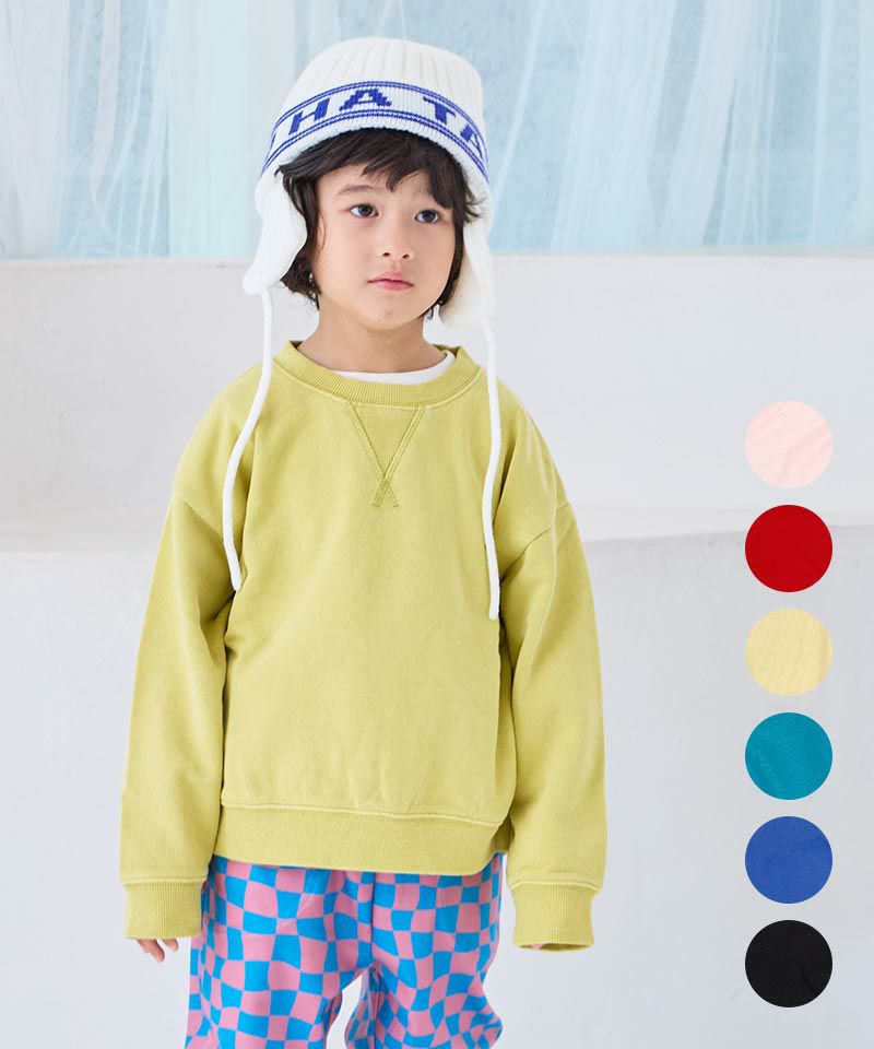 ピグメントスウェット ｜ トップス ｜ 子供服のセレクトショップ