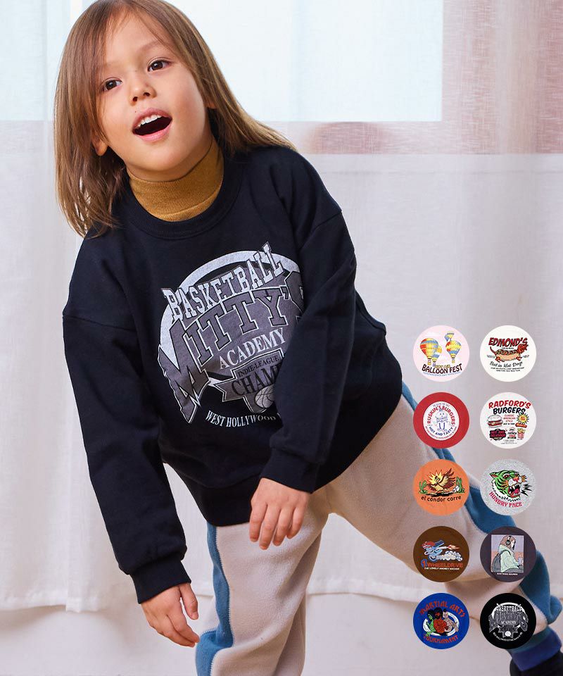 裏毛プリントスウェット ｜ トップス ｜ 子供服のセレクトショップ