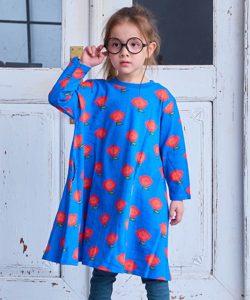 キャンディーペーパー長袖ワンピース ｜ ワンピース ｜ 子供服の