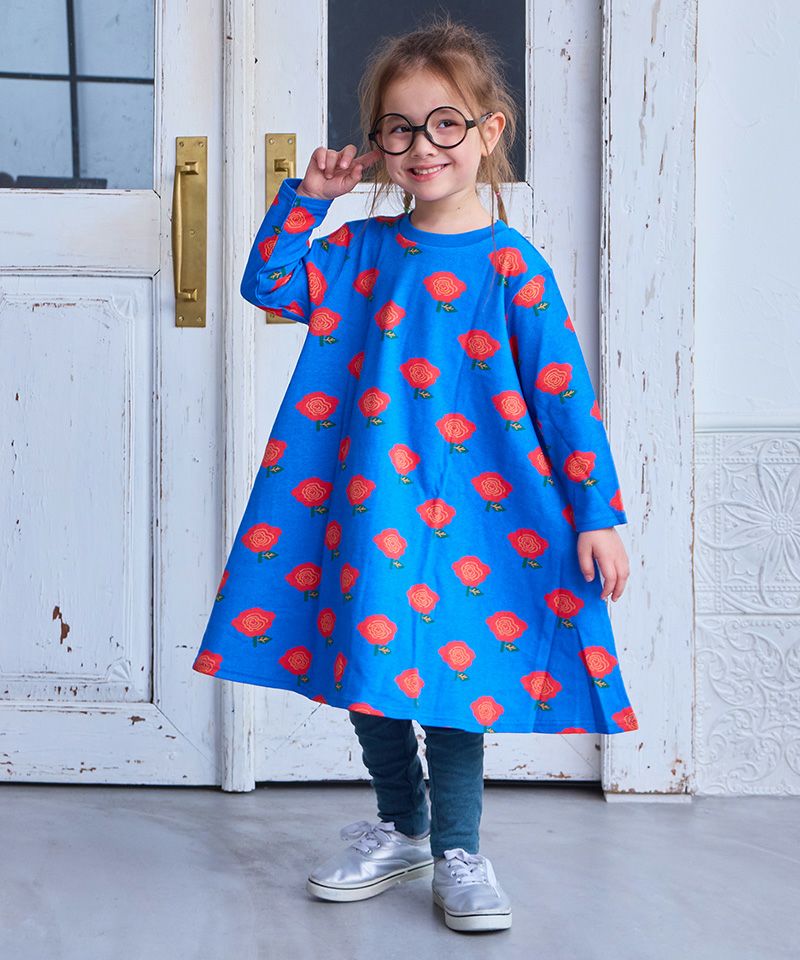 キャンディーペーパー長袖ワンピース ｜ ワンピース ｜ 子供服の