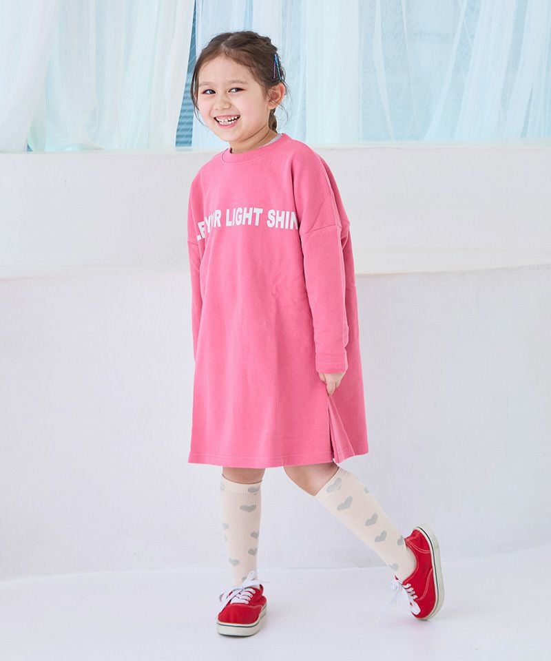 裏毛BIGプリントワンピース／販売店舗限定 ｜ ワンピース ｜ 子供服の