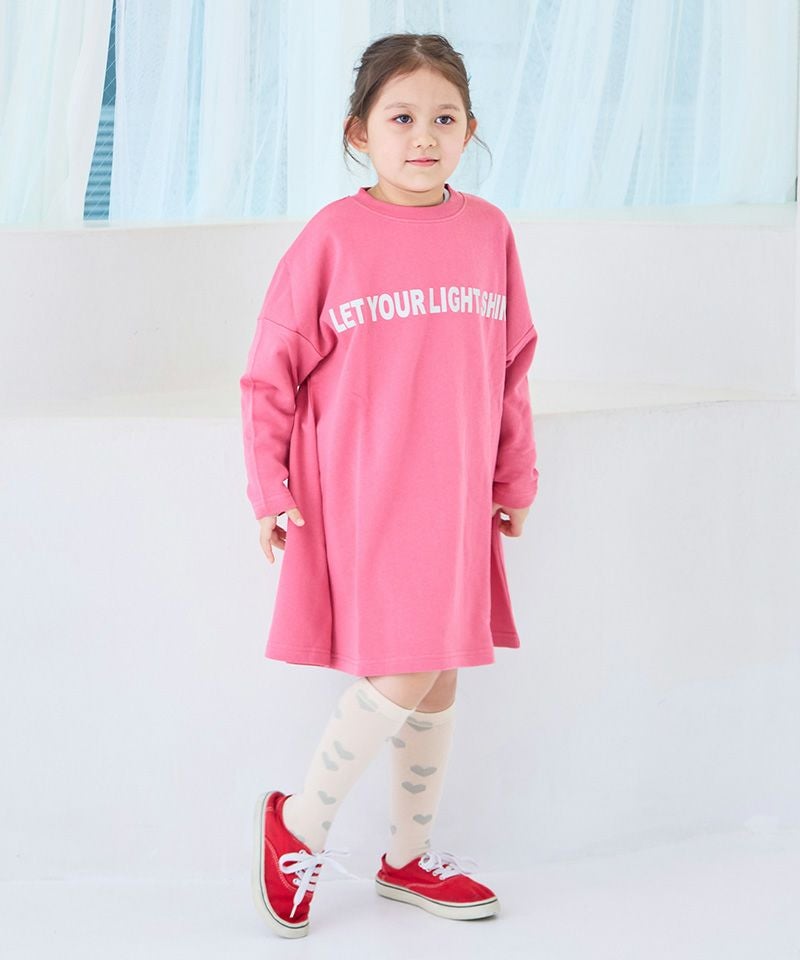 裏毛BIGプリントワンピース／販売店舗限定 ｜ ワンピース ｜ 子供服の
