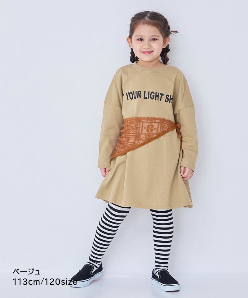 裏毛BIGプリントワンピース／販売店舗限定 ｜ ワンピース ｜ 子供服の
