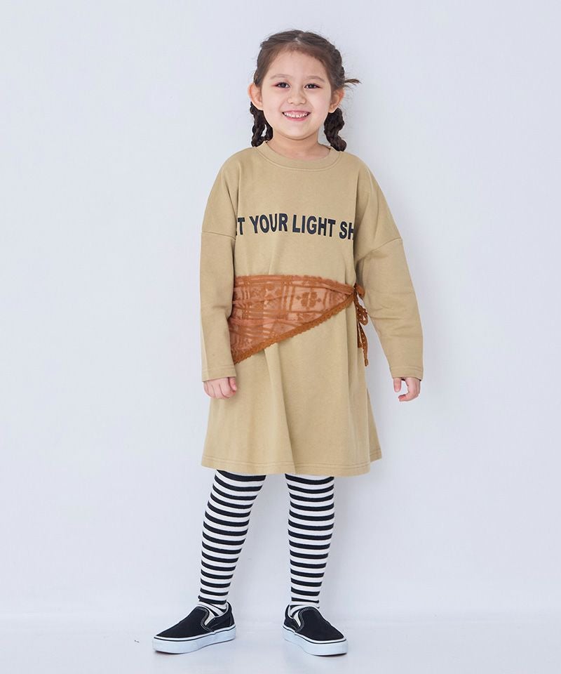 裏毛BIGプリントワンピース／販売店舗限定 ｜ ワンピース ｜ 子供服の