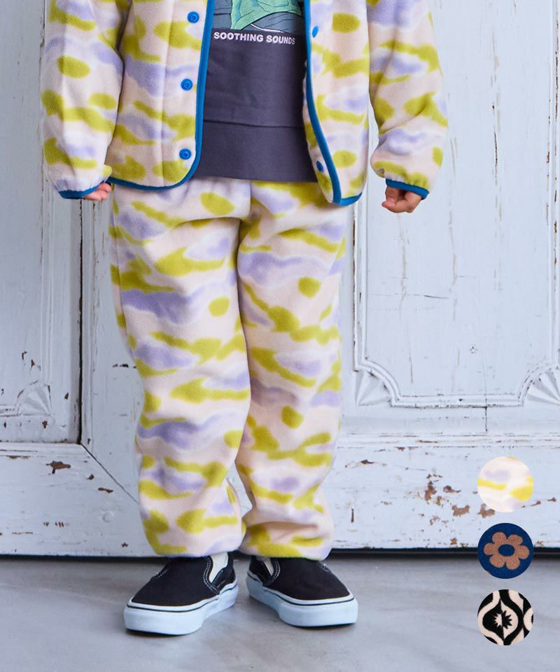 総柄フリースパンツ ｜ ボトムス ｜ 子供服のセレクトショップ