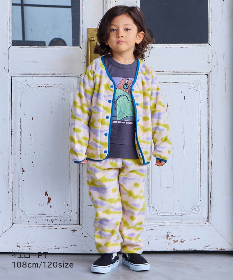 総柄フリースパンツ ｜ ボトムス ｜ 子供服のセレクトショップ