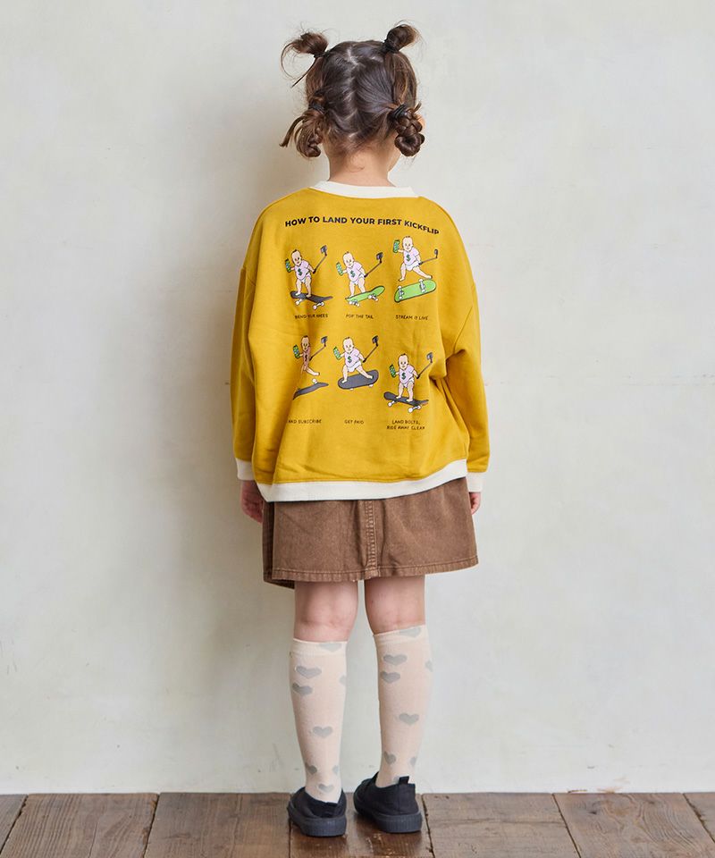 TIME SALE】【別注】BROTHER MERLE プリントトレーナー ｜ トップス