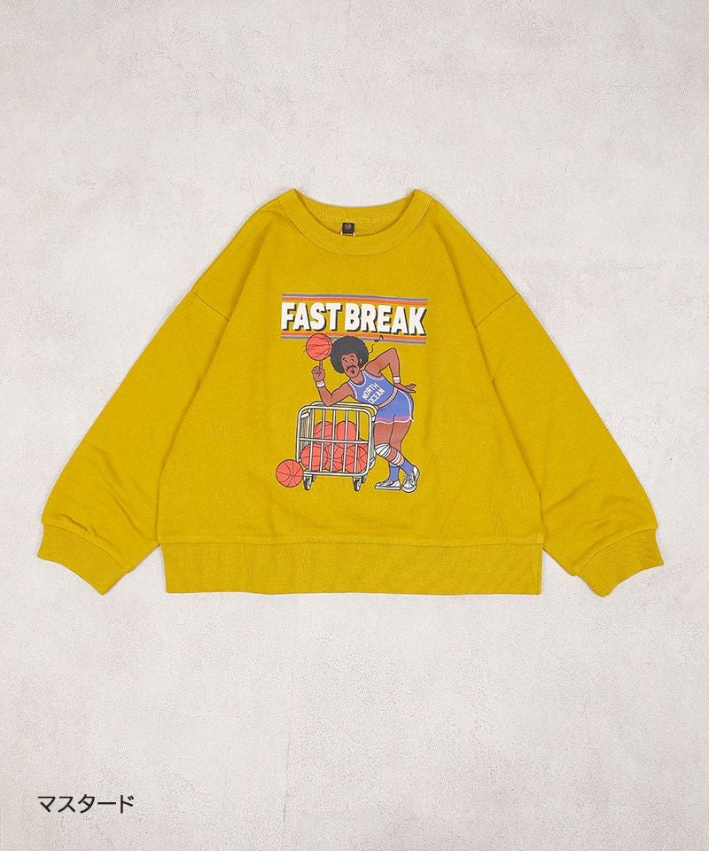 裏毛プリントトレーナー ｜ トップス ｜ 子供服のセレクトショップ