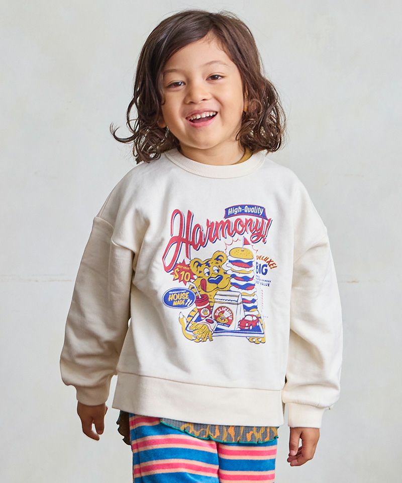 裏毛プリントトレーナー ｜ トップス ｜ 子供服のセレクトショップ