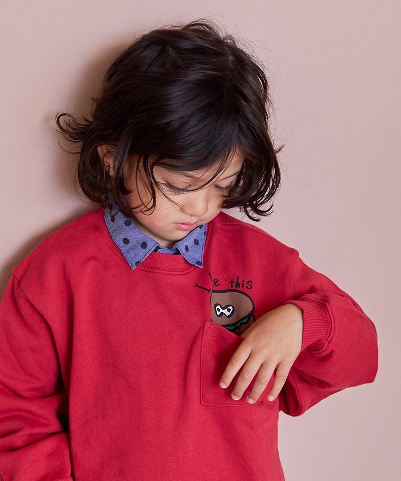 ポケットひょっこりトレーナー ｜ トップス ｜ 子供服のセレクト